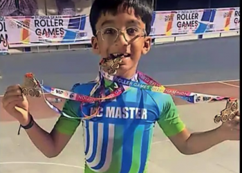 આવડત ઉંમરથી નથી આવતી ! ૭ વર્ષના ટેણીયાએ ૭ રાજ્યોના હરીફોને સ્કેટ સ્પર્ધામાં પછાડયા