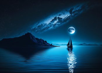 રાત લડે છે ચાંદ ને
