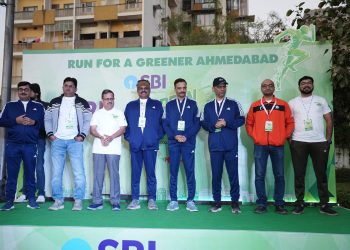 અમદાવાદે SBI ગ્રીન મેરાથોન સિઝન 6 સાથે હરિયાળી આવતીકાલ માટે દોડ લગાવી